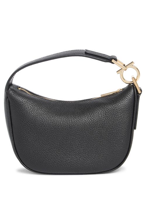 Ferragamo Mini Smile Leather Top Handle Bag