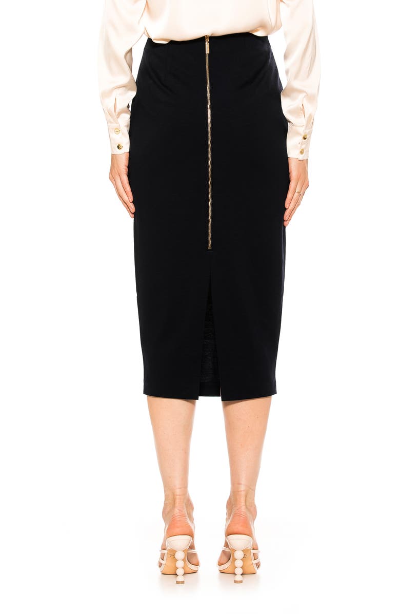 Alexia Admor Jacki Pencil Midi Skirt, Alternate, color, Black