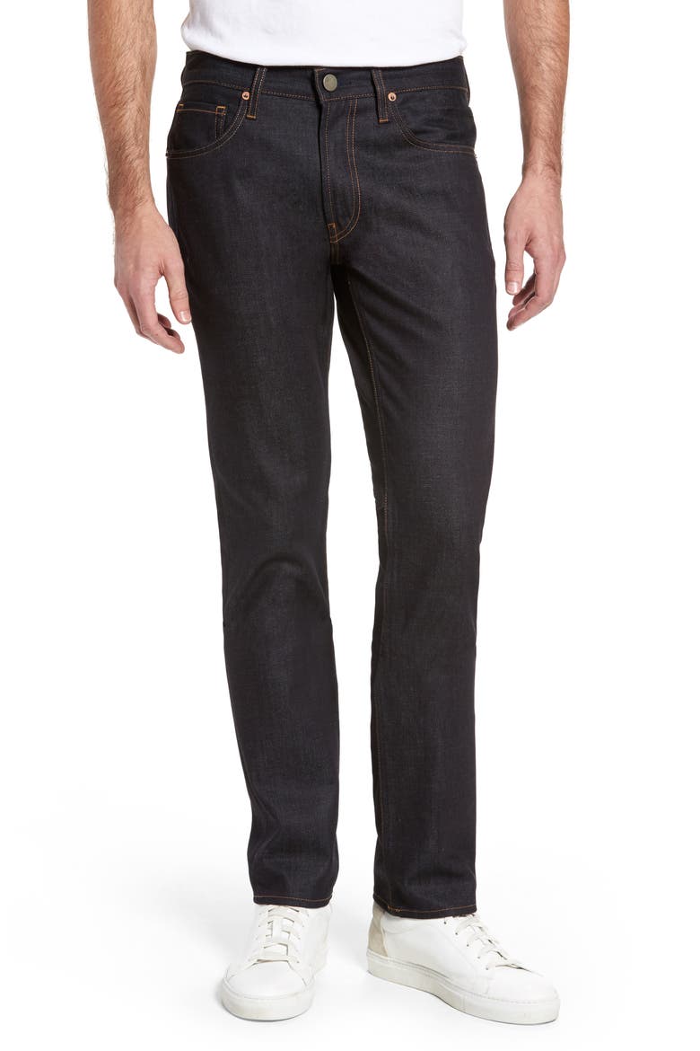 Kane Slim Straight Leg Jeans, Main, color, RAW