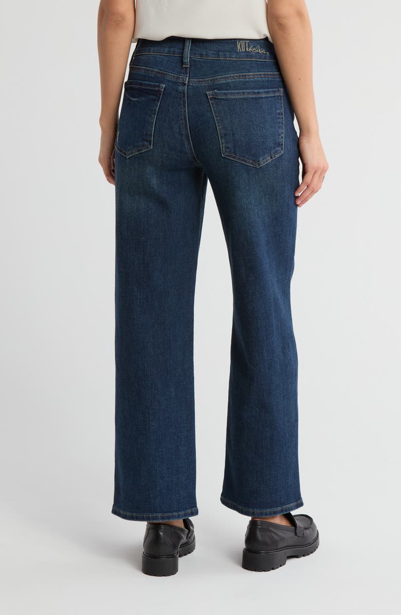KUT from the Kloth Lucy Double Button Wide Leg Jeans, Alternate, color, 