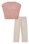 Kids' Cap Sleeve Top & Pants Set