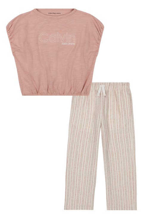 Kids' Cap Sleeve Top & Pants Set (Toddler & Little Kid)