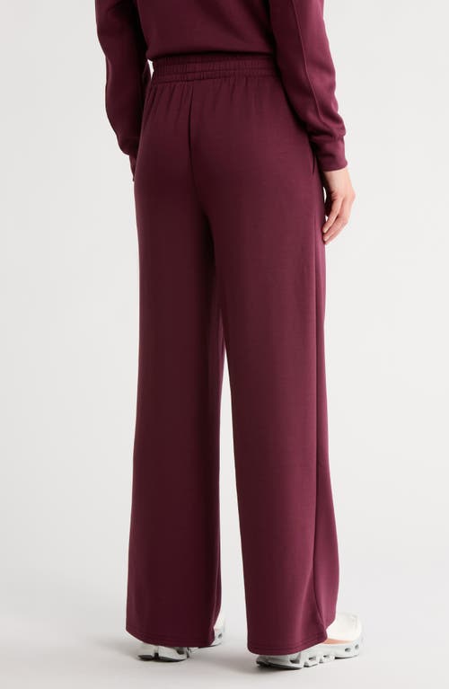 Marika Sage Wide Leg Sweatpants In Purple
