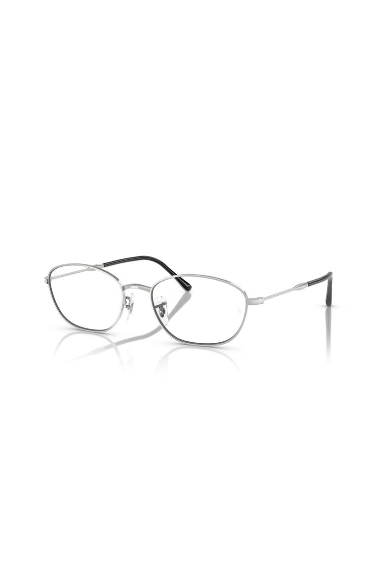 55mm Irregular optical glasses, Main, color, Silver