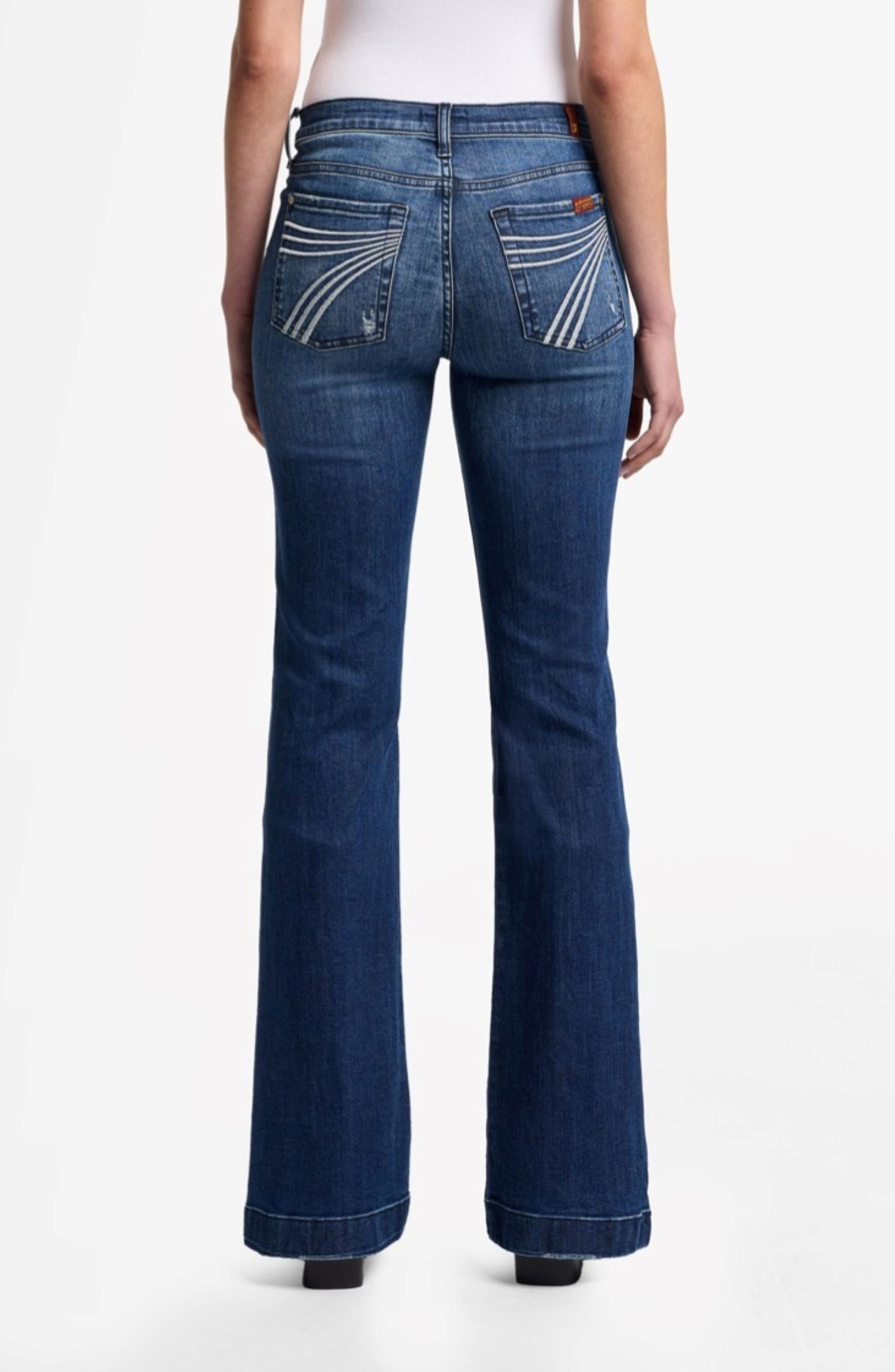 Dojo Mid Rise Flare Jeans - image 2