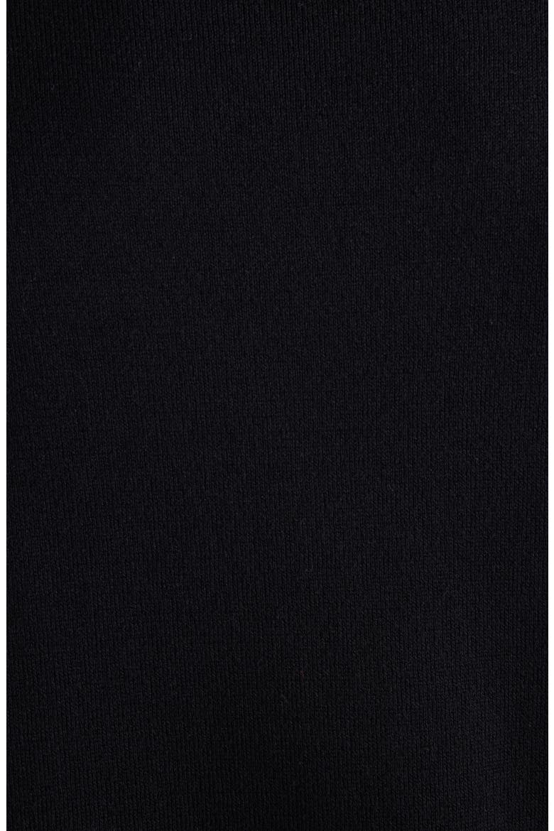 Cotton Blend Zip Cardigan, Alternate, color, 1000 BLACK