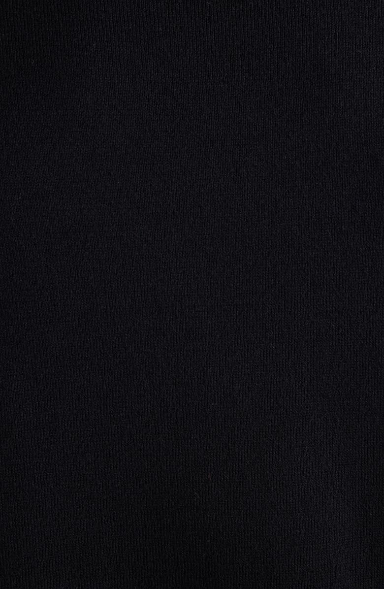 Balenciaga Cotton Blend Zip Cardigan, Alternate, color, 1000 Black