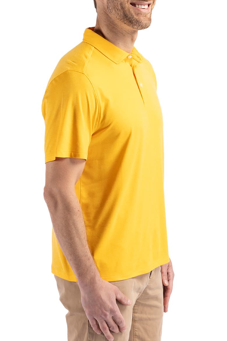 Coastline Epic Comfort Polo, Alternate, color, COLLEGE GOLD