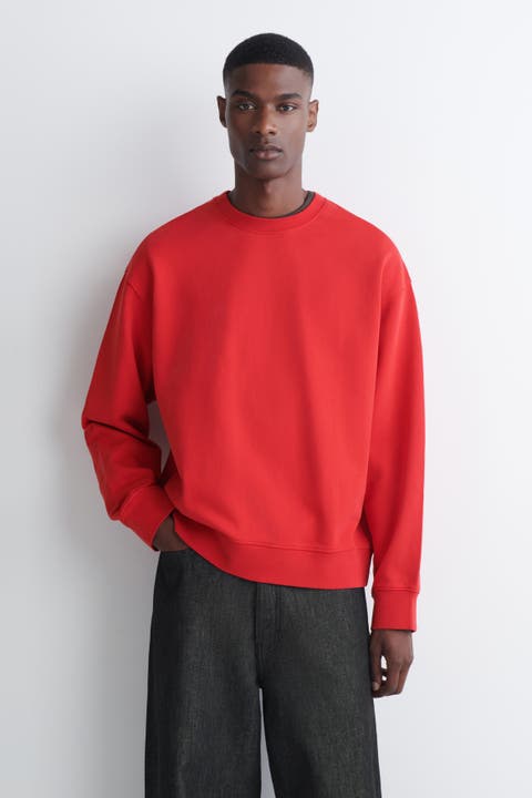 Washed-cotton Sweatshirt