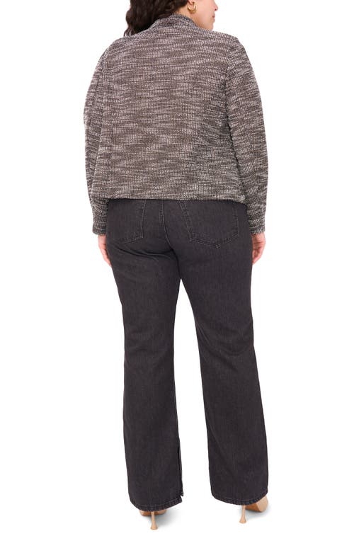 Vince Camuto Tweed Jacket In Black