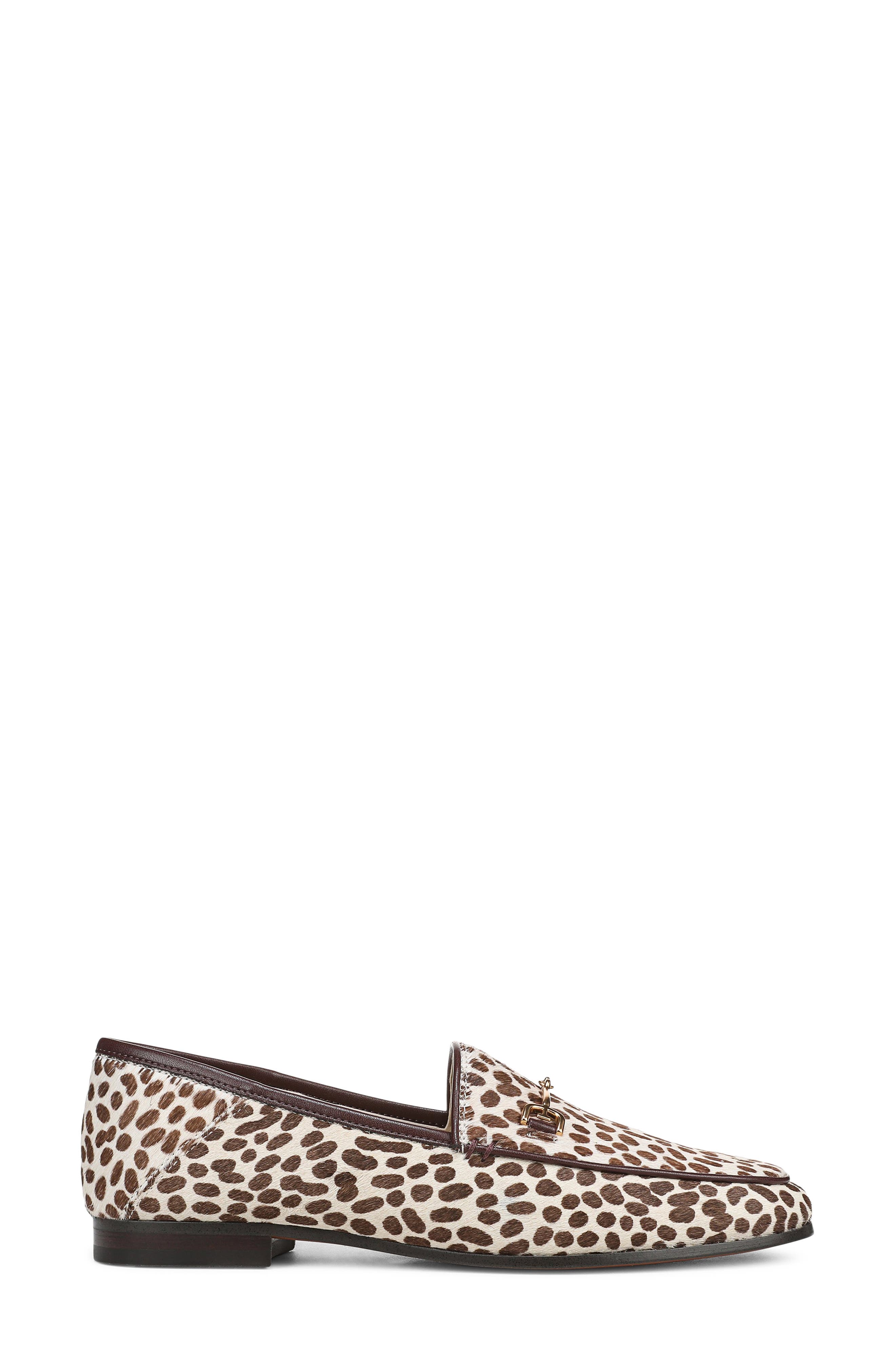 Loraine Bit Loafer, Alternate, color, CHOCOLATE MULTI CALF HAIR