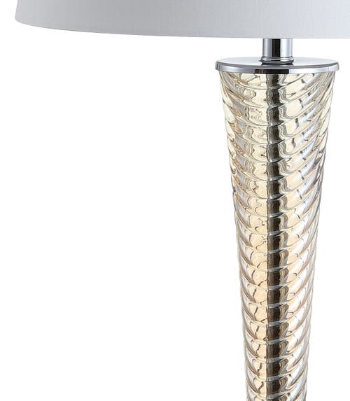 Jonathan Y Caterina 32" Glass Led Table Lamp, Champagne In Champagne