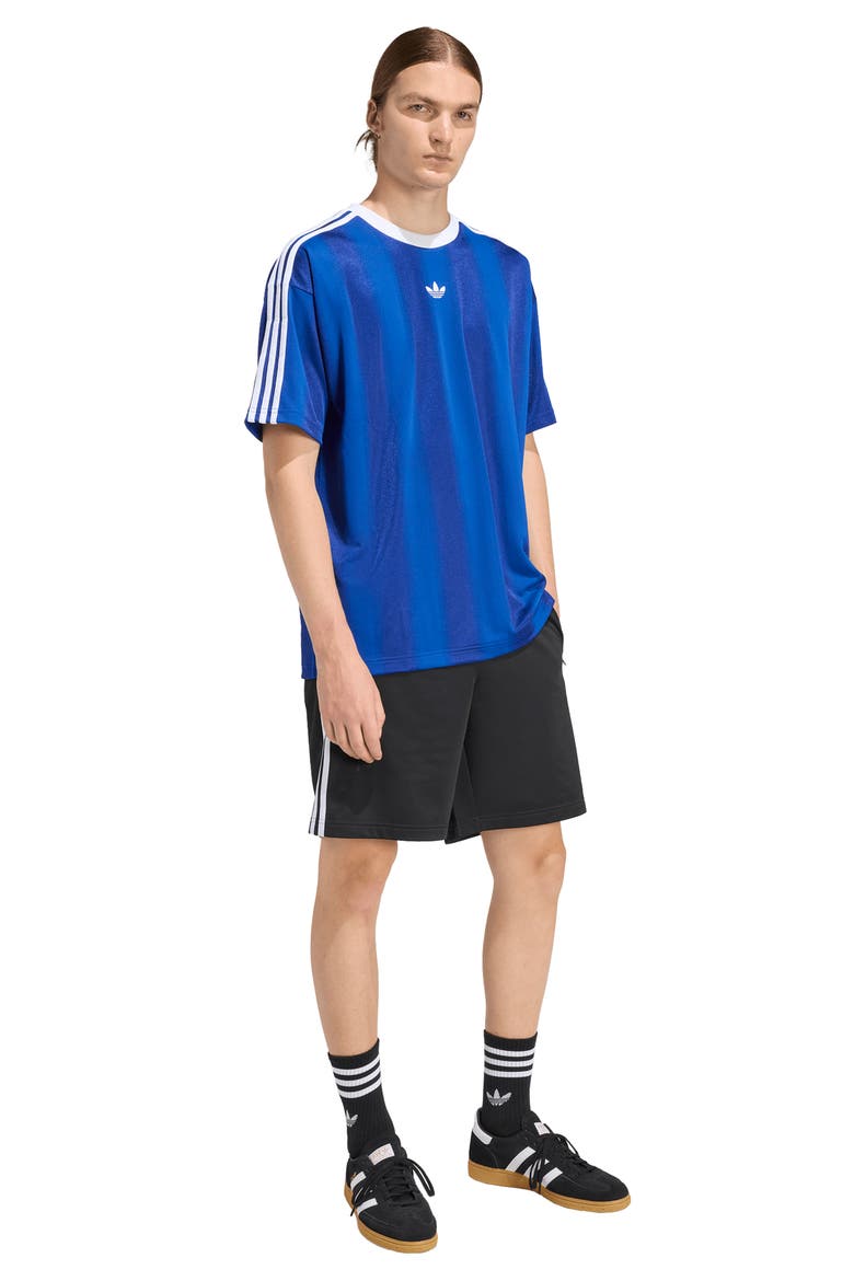 Adicolor Recycled Polyester Jacquard Jersey, Alternate, color, COLLEGIATE ROYAL