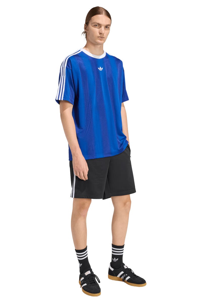 adidas Adicolor Recycled Polyester Jacquard Jersey, Alternate, color, Collegiate Royal