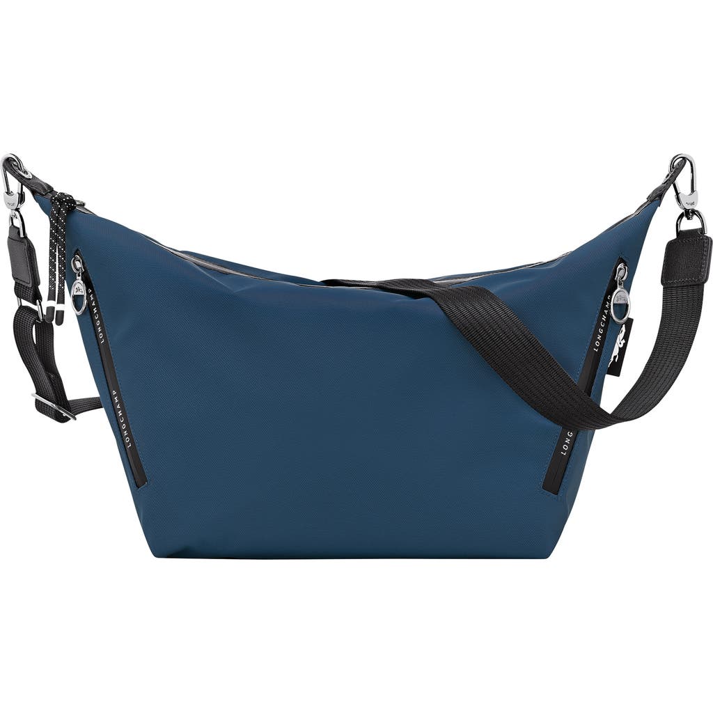 Longchamp Medium Le Pliage Energy Crossbody Bag In Blue