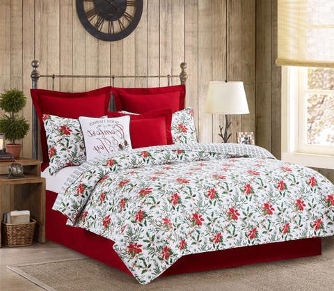 Silvia Cotton Cotton Quilt Set  - Reversible and Machine Washable