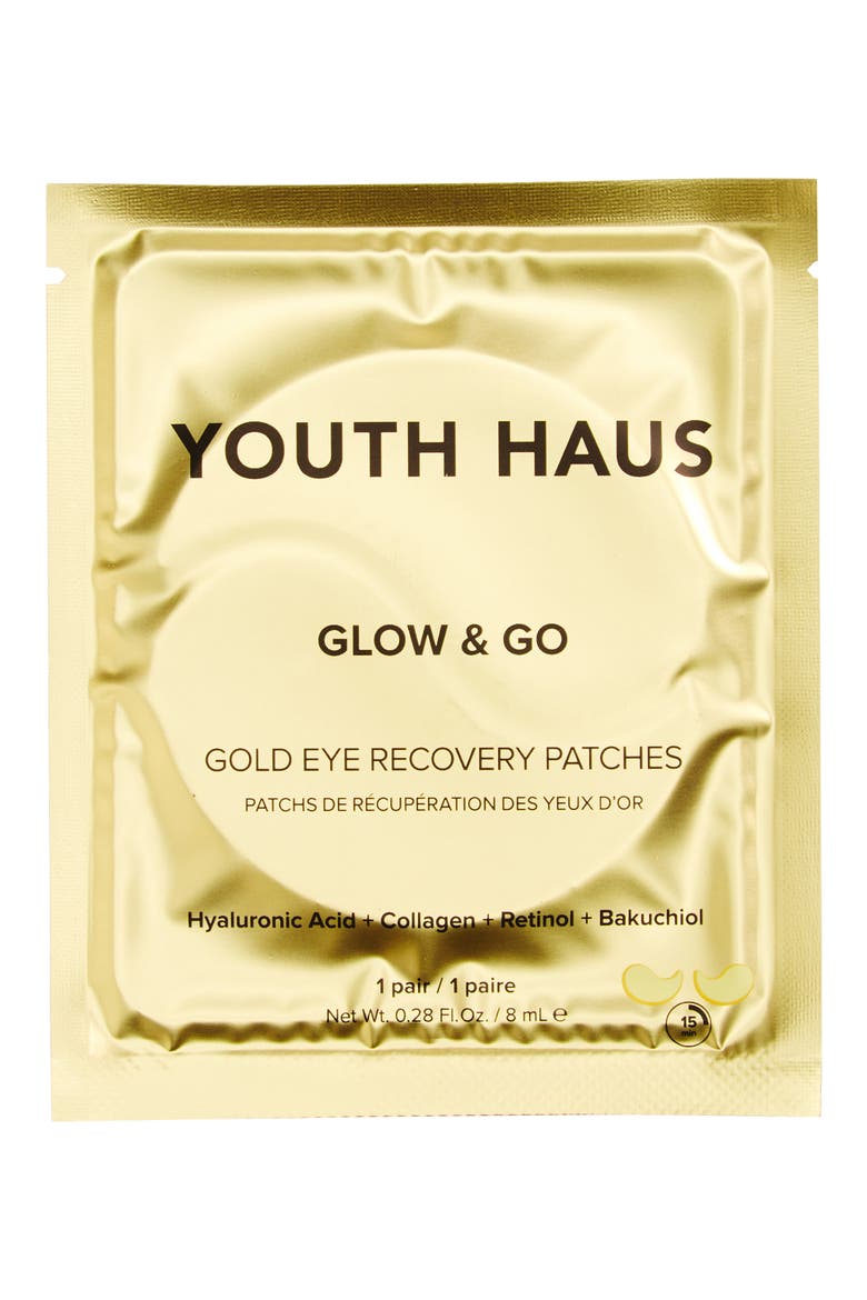 Youth Haus Glow & Go Eye Patches, Main, color, NO COLOR