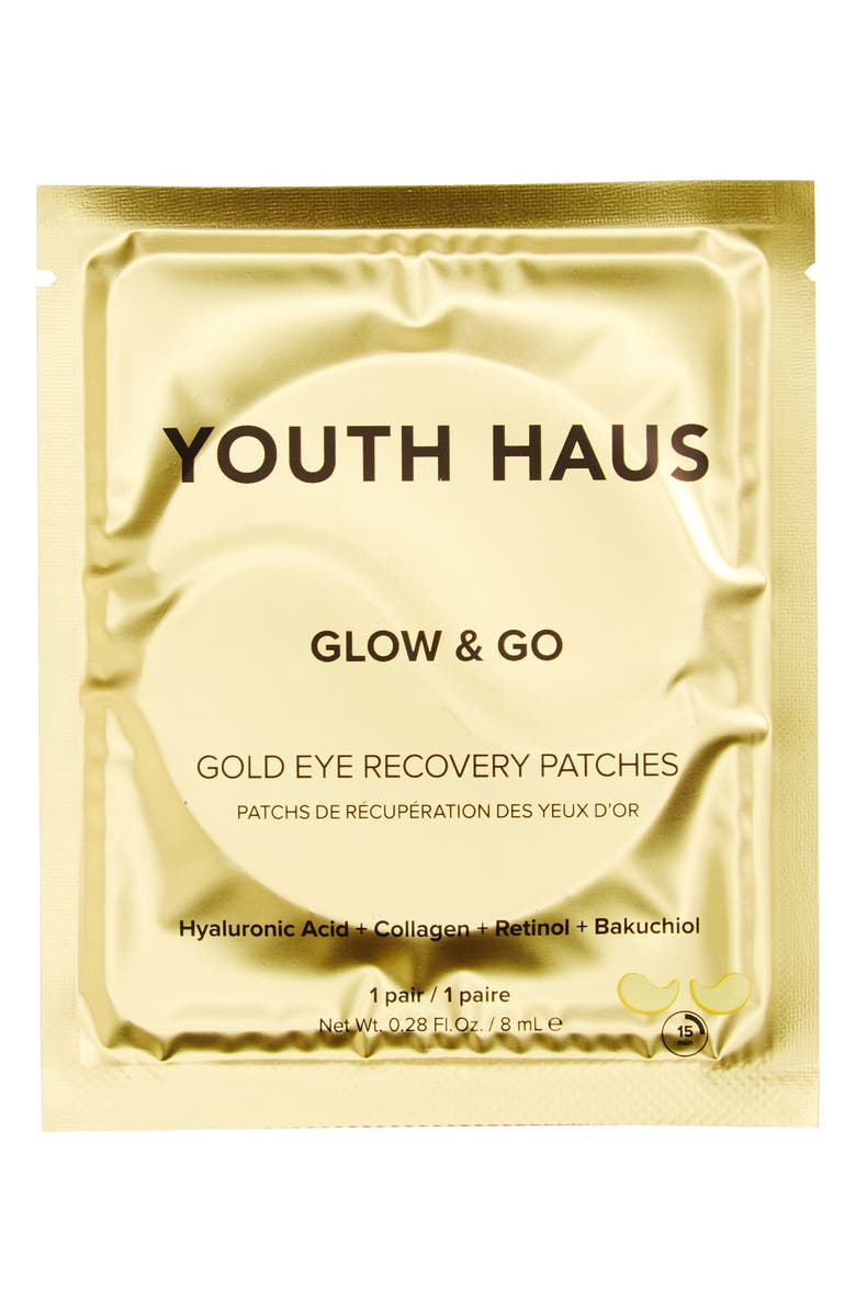 Skin Gym Youth Haus Glow & Go Eye Patches, Main, color,