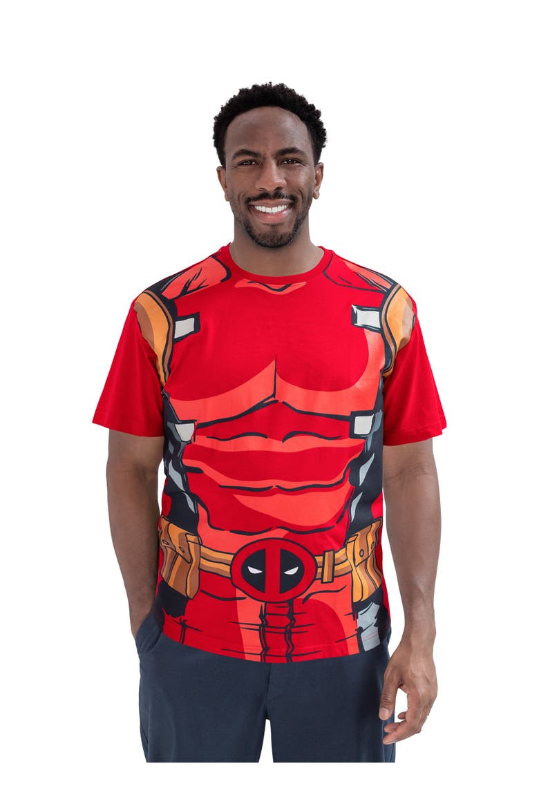 Short Sleeve T-Shirt, Alternate, color, Crimson Deadpool