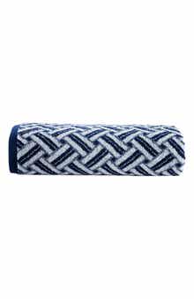 Crisscross Stripe 2-Pack Turkish Cotton Bath Towels
