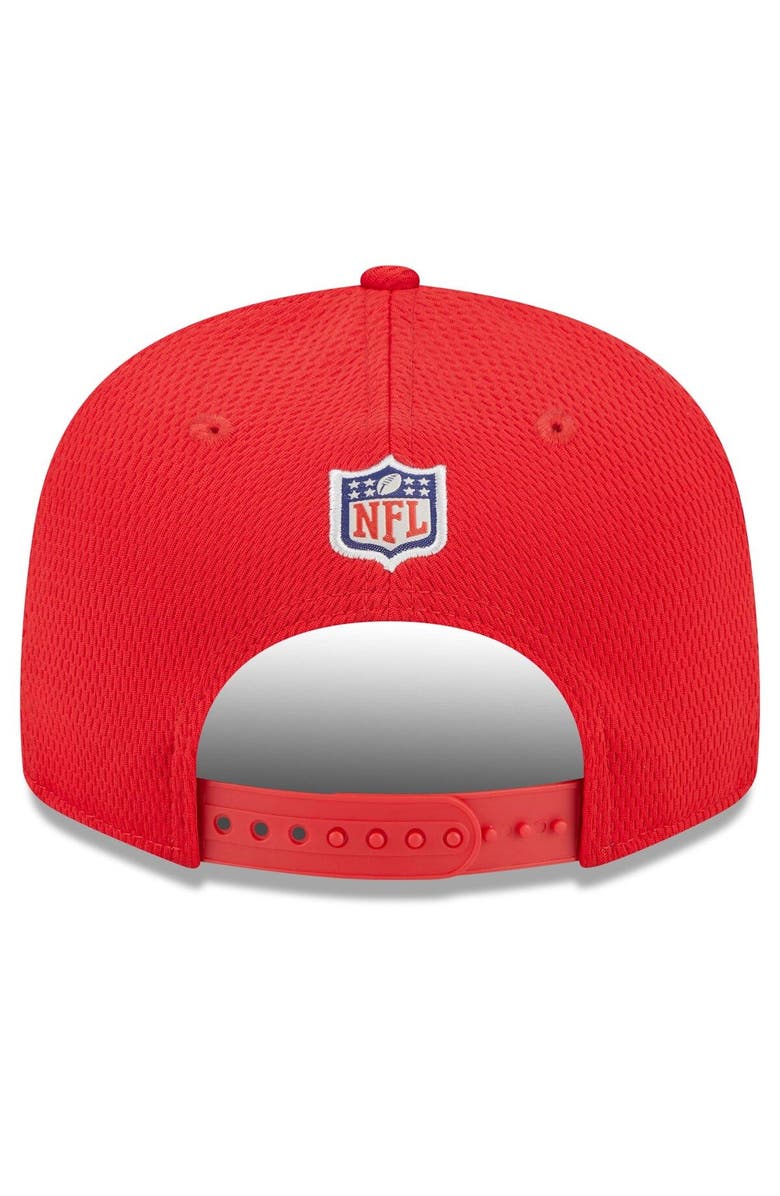 New Era Men's New Era Red Kansas City Chiefs 2023 NFL Training Camp 9FIFTY Snapback Hat, Alternate, color, 