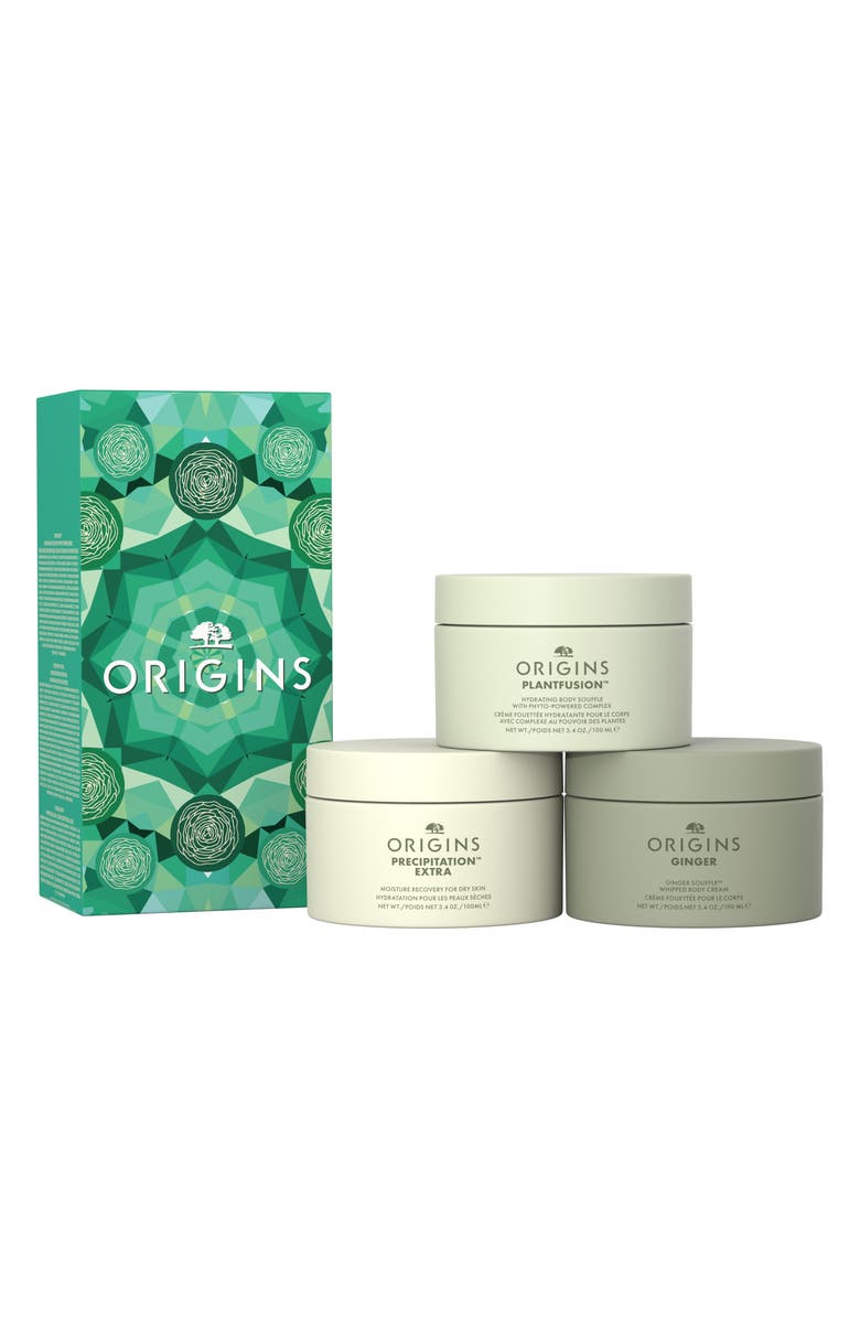 Origins Soufflé Body Cream Trio Holiday Gift Set $67 Value, Alternate, color, 