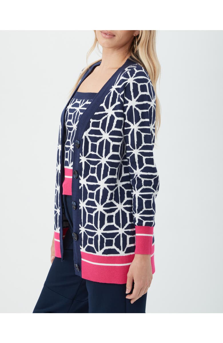 Trina Turk South Bay Cardigan, Alternate, color, Multi