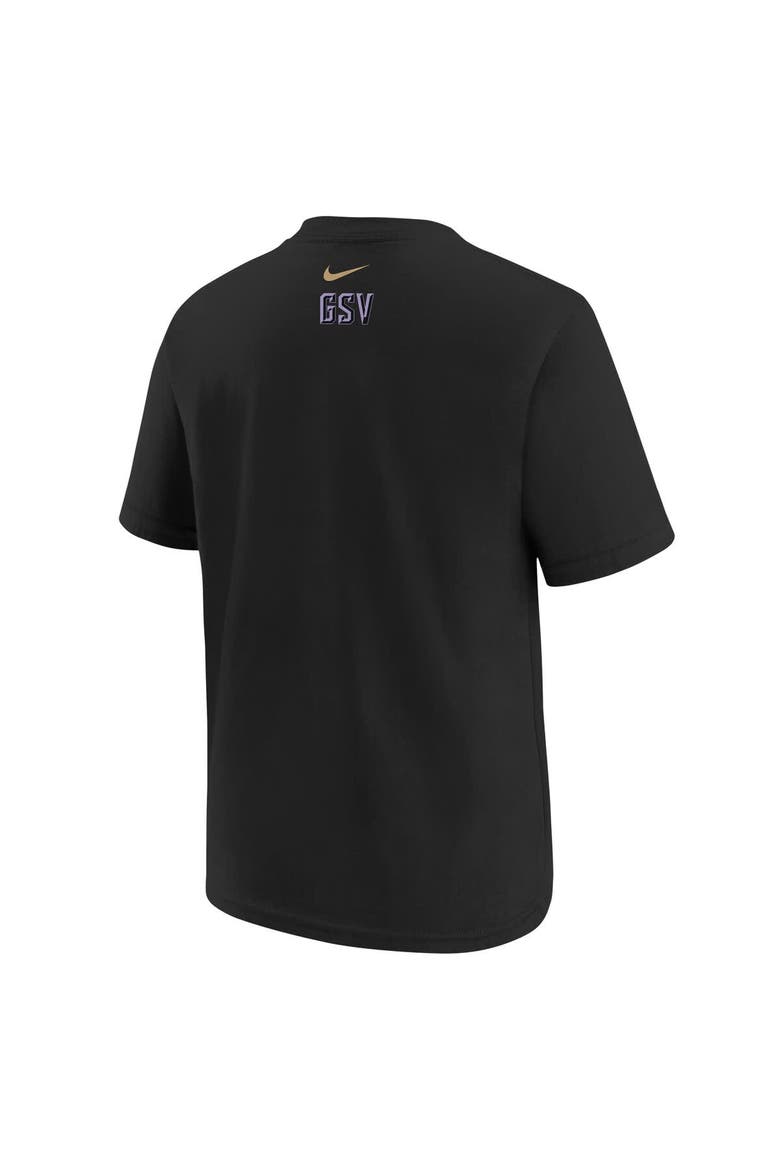 Youth Nike  Black Golden State Valkyries Rebel Edition T-Shirt, Alternate, color, Black