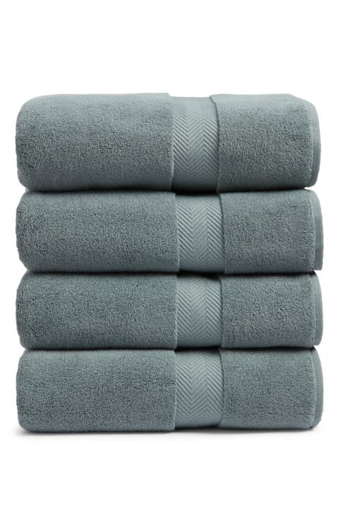 Organic Hydrocotton Set of 4 Bath Towels $140 Value