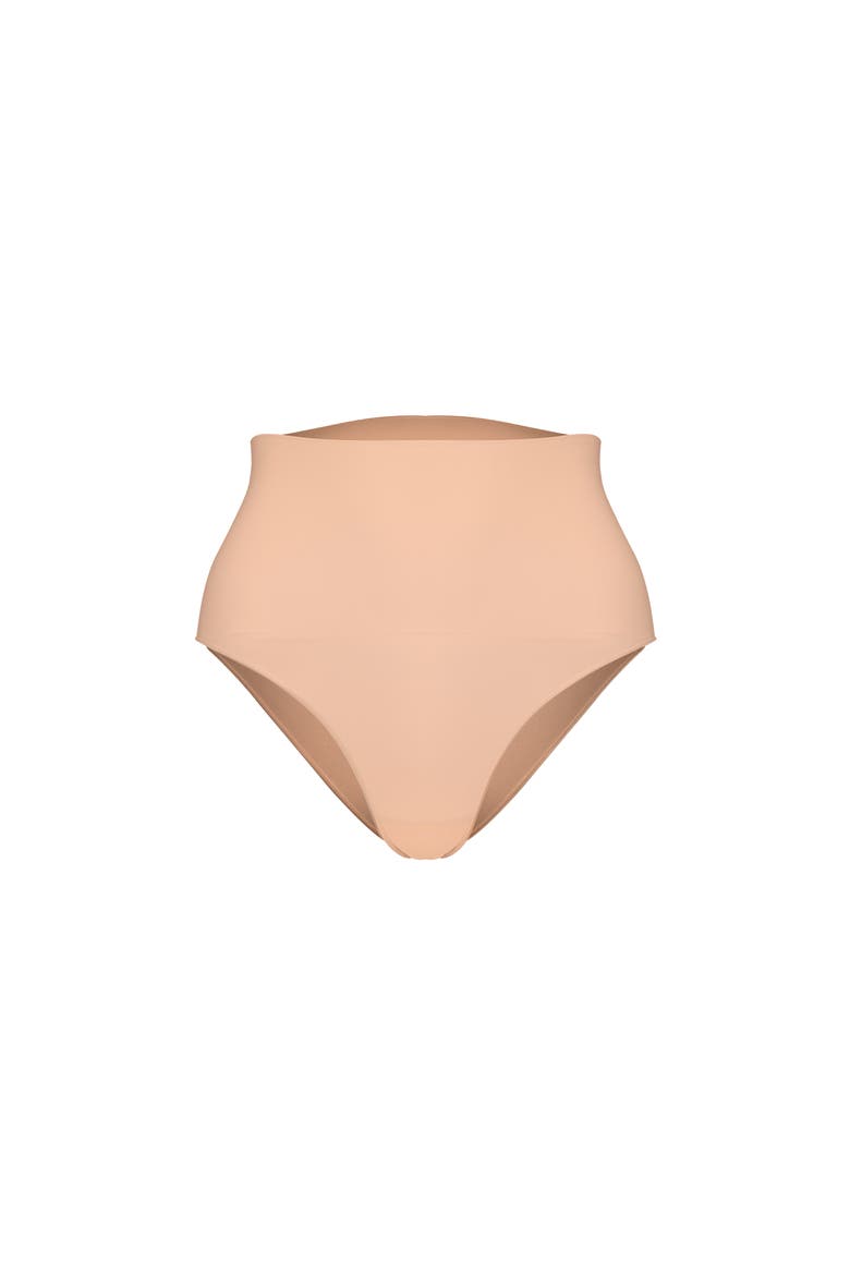 Seamless Sculpt High-Waisted Panties, Alternate, color, Nude