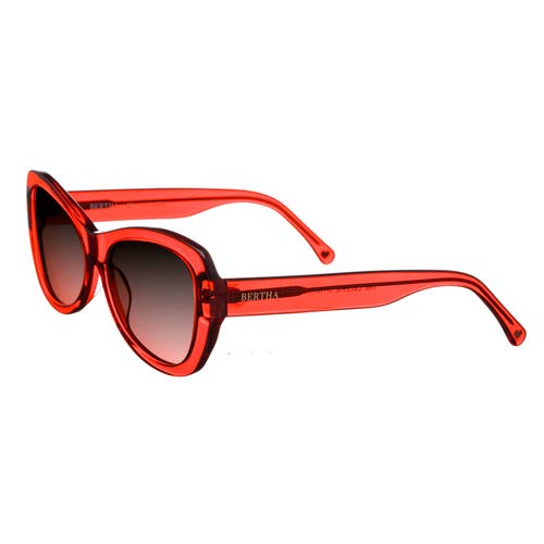 Bertha Celerie Handmade In Italy Sunglasses In Orange