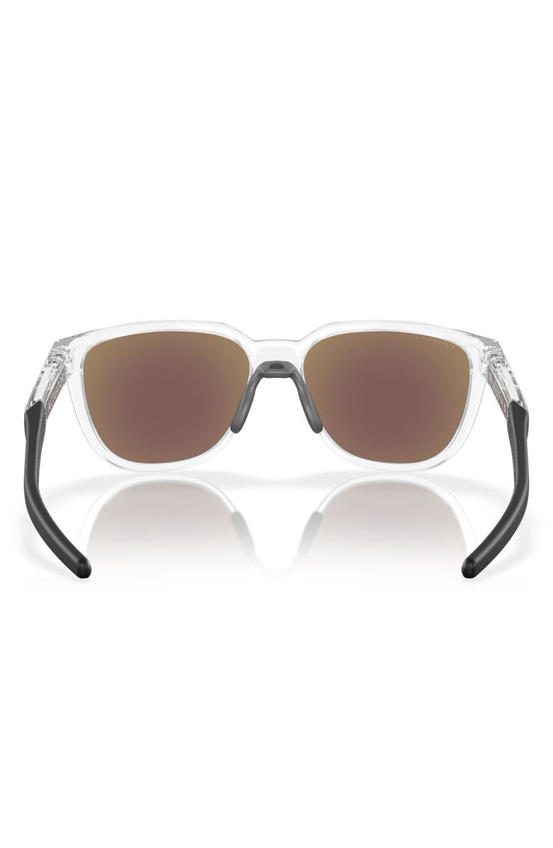 Oakley Actuator 57mm Prizm<sup>™</sup> Rectangular Sunglasses, Alternate, color, Clear