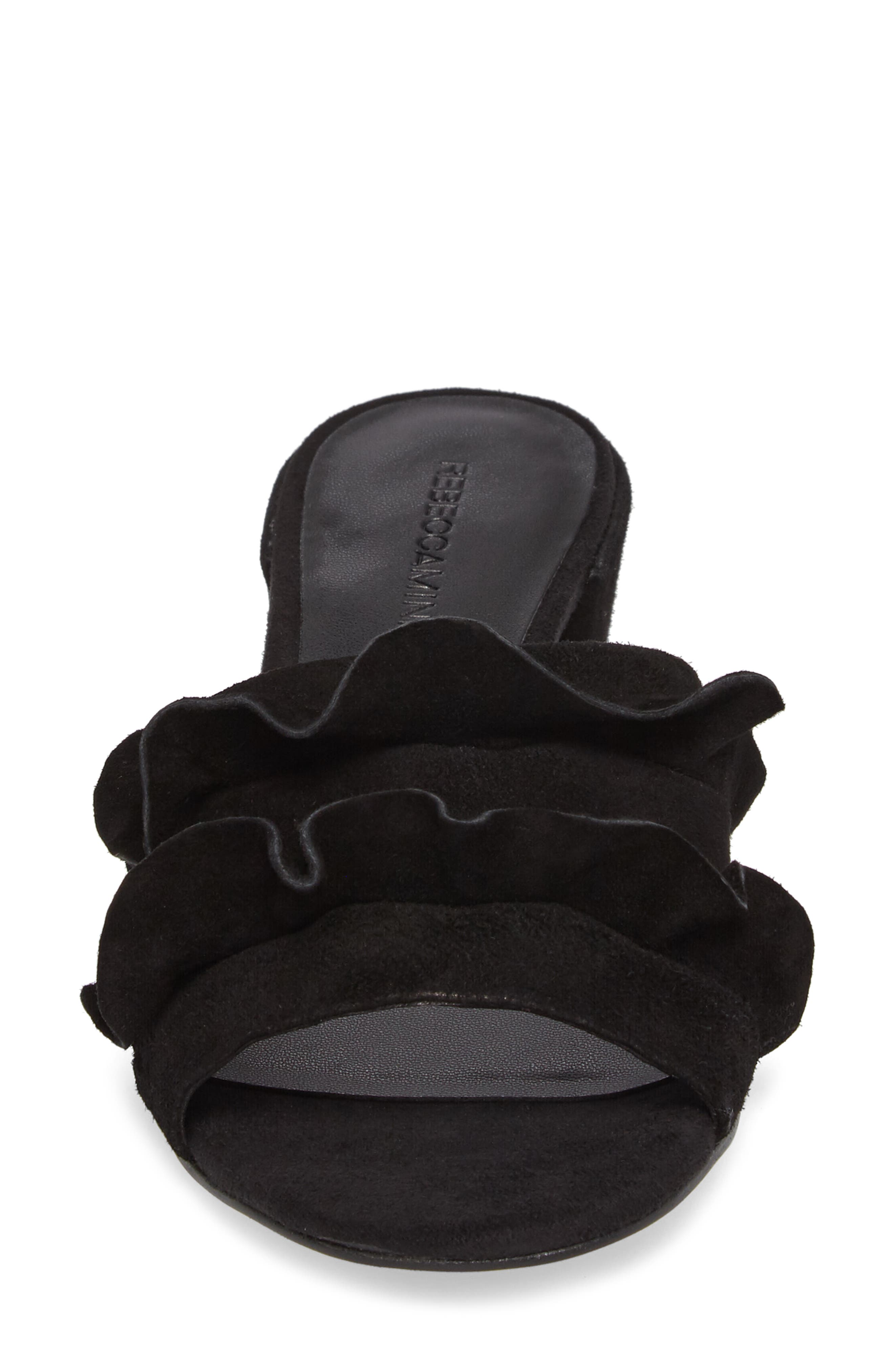Rebecca Minkoff Isabelle Ruffle Mule Sandal, Alternate, color, 