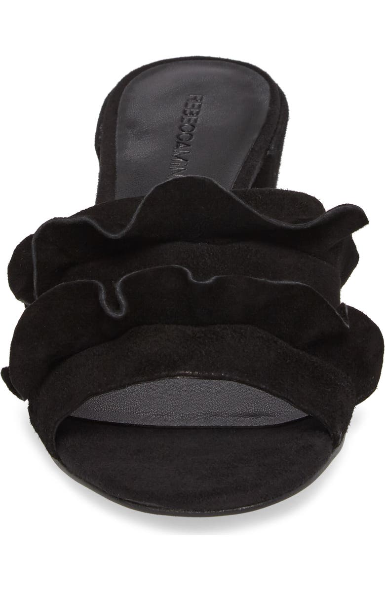Rebecca Minkoff Isabelle Ruffle Mule Sandal, Alternate, color,