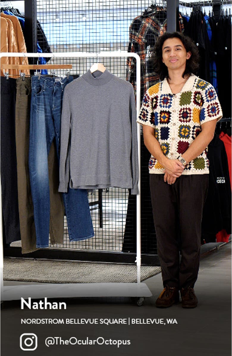 Mock Neck Wool Sweater, sales video thumbnail