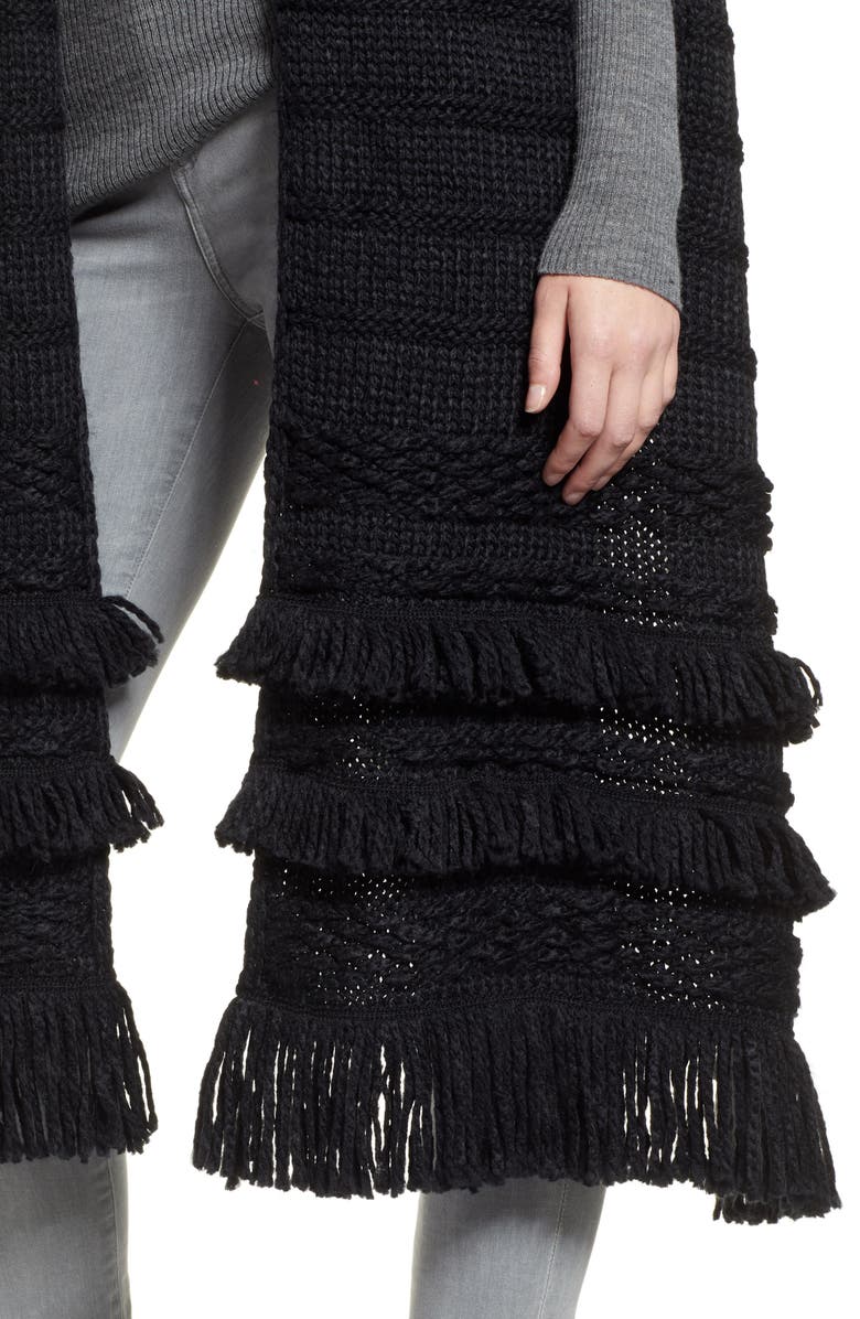 Rebecca Minkoff Chunky Cape Scarf, Alternate, color, 