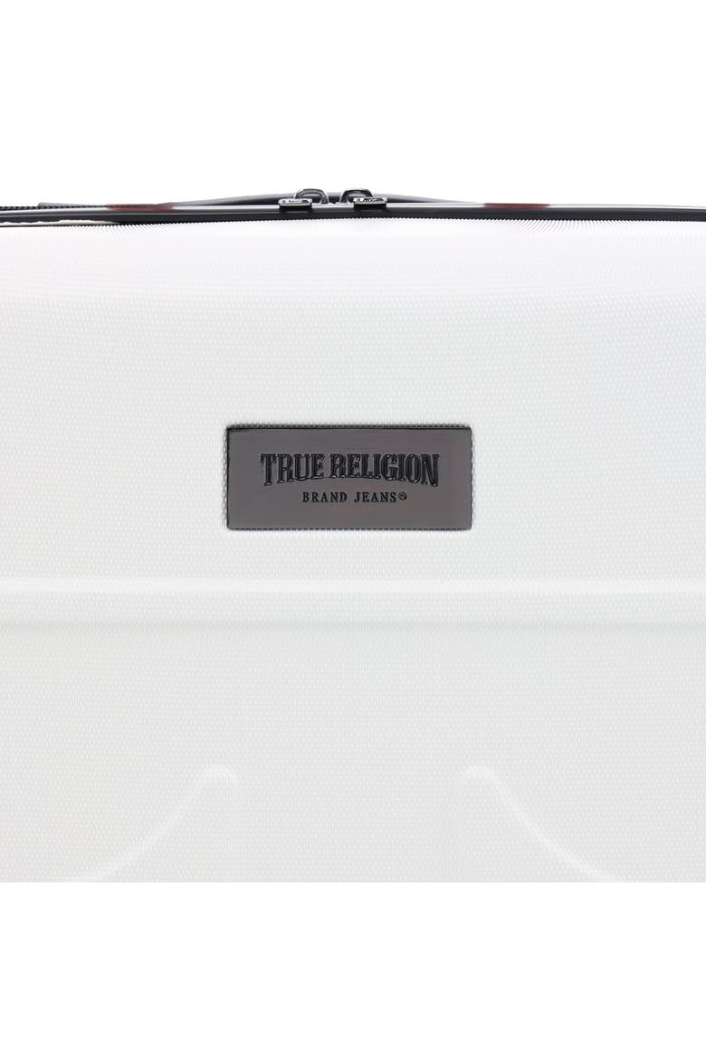 Molded U 26.5" Expandable Hardside Spinner Luggage, Alternate, color, WHITE