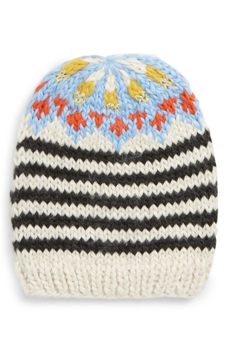 Free People Tullamore Stripe Knit Beanie, Main, color, 