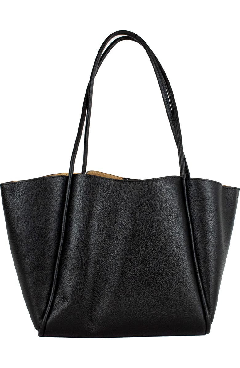 Persaman New York Friva Tote Bag, Main, color, Black