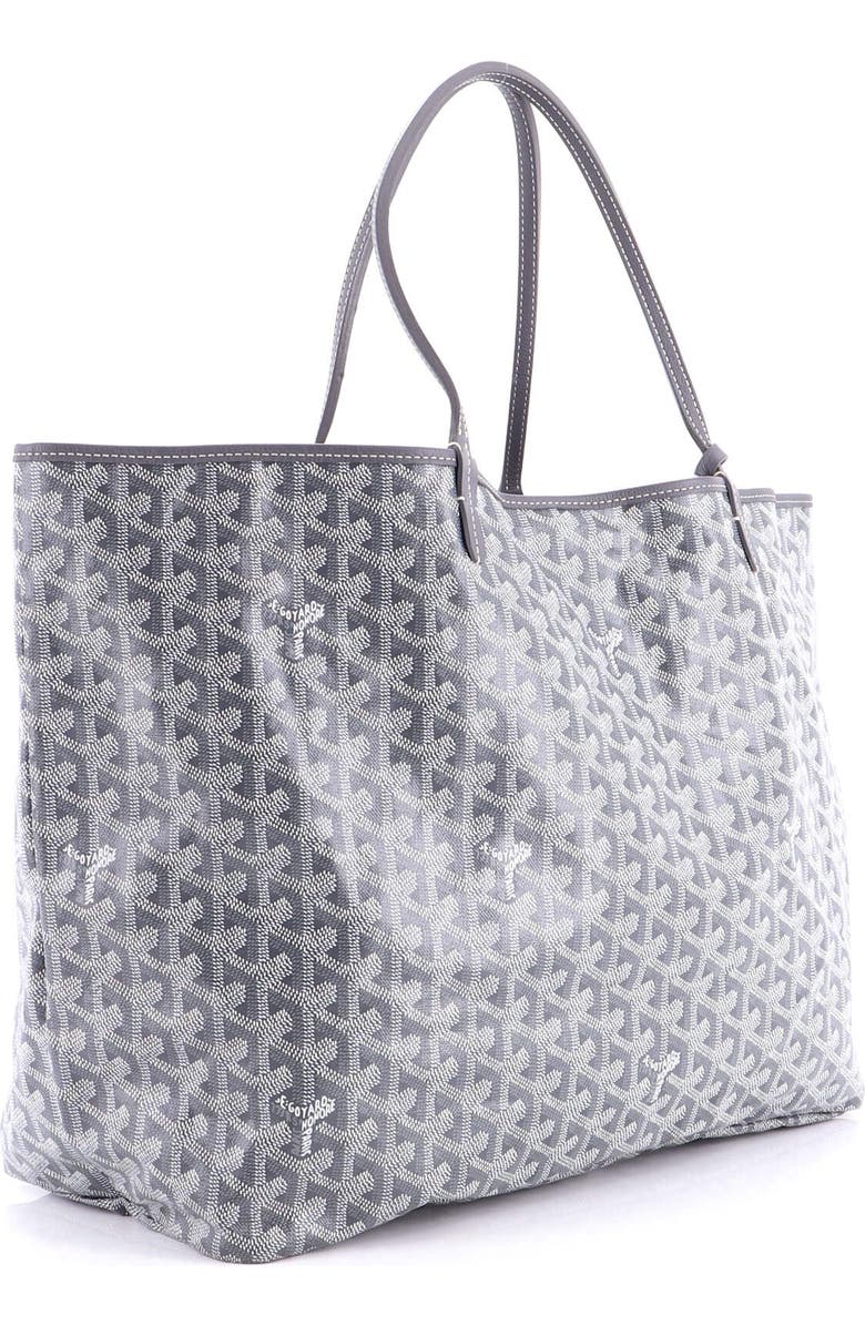 Pre-Owned Goyard Saint Louis Tote Coated Canvas GM, Alternate, color, Gray