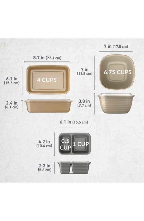 Bentgo Prep 60-piece Meal Prep Kit In Gleam Metallics