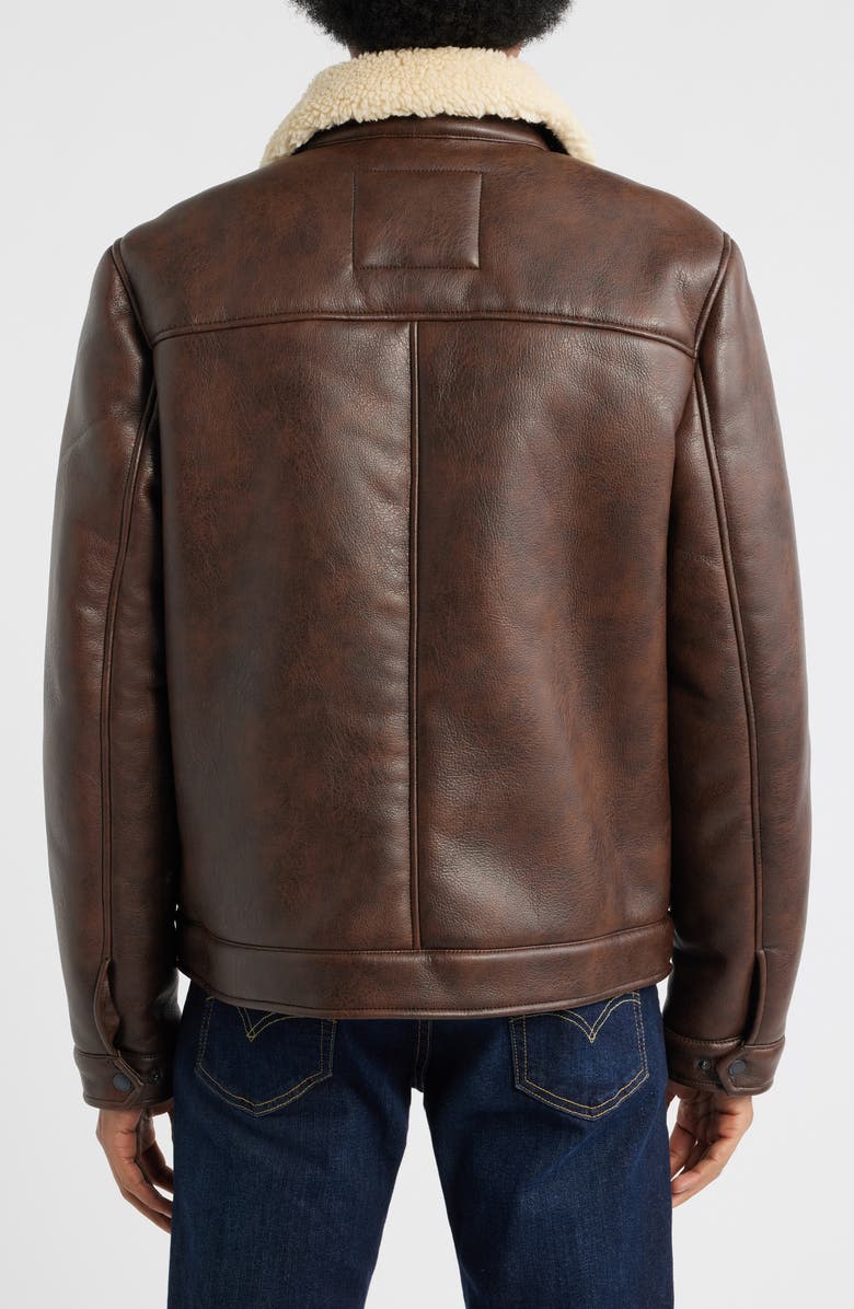 Levi's Faux Shearling Lined Trucker Jacket, Alternate, color,