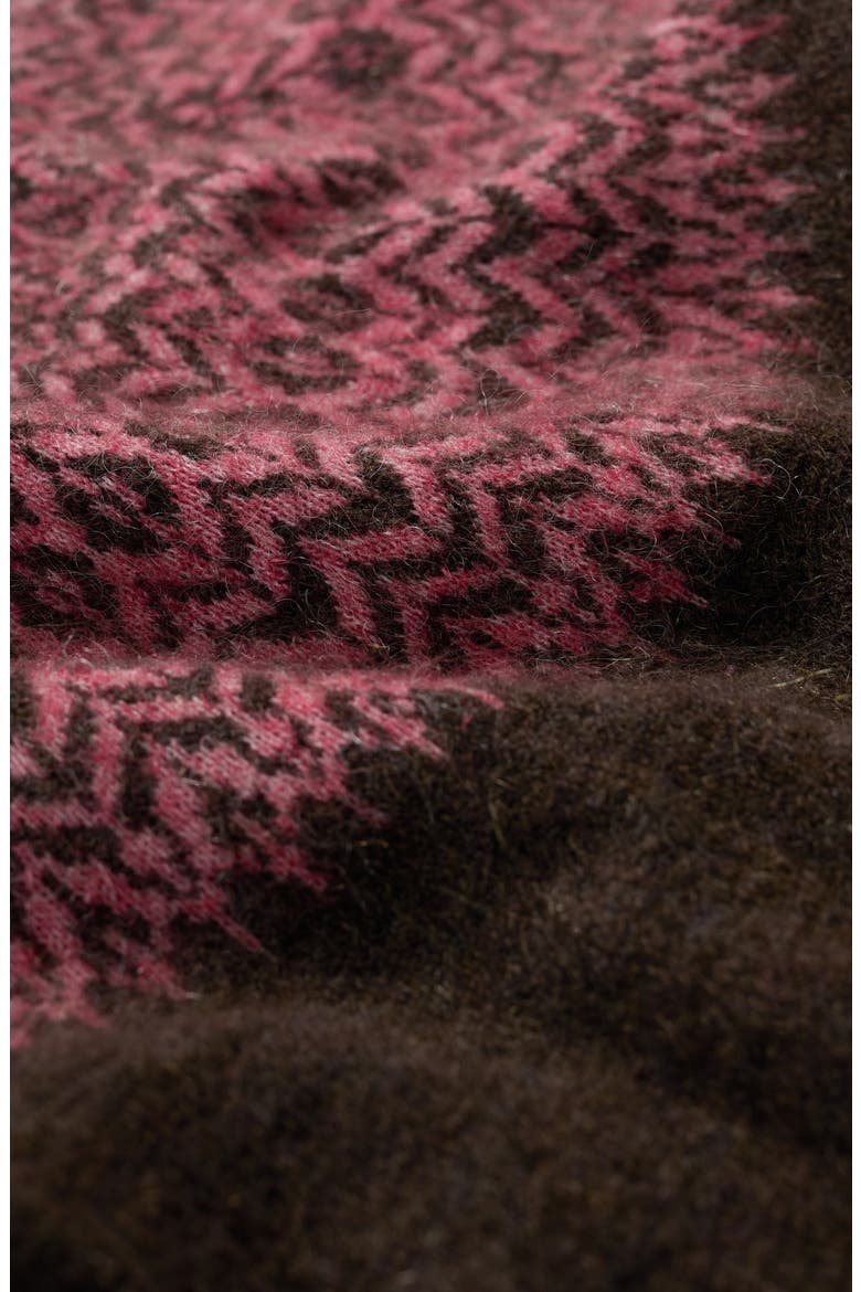 Spruce Frost Fair Isle Sweater, Alternate, color, KNIT HELLEBORE DARK RYE SQUASH