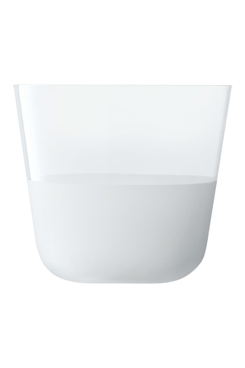Arc Contrast Set of 4 Tumblers, Alternate, color, WHITE