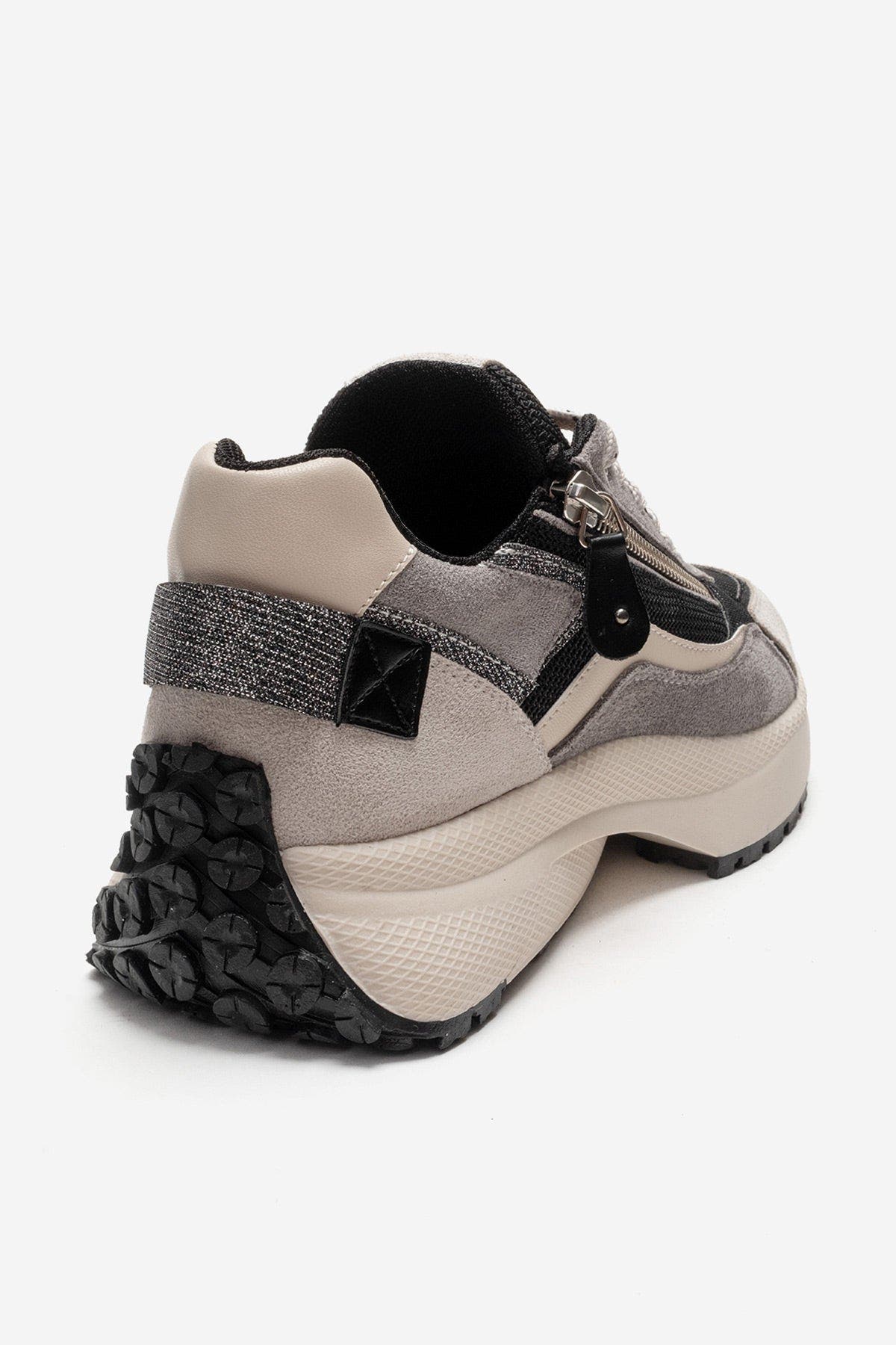 Rocca Zip Sneaker, Alternate, color, Black