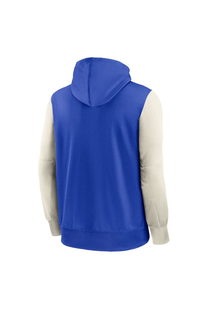 Men's Nike  Royal Los Angeles Rams Performance Full-Zip Hoodie, Alternate, color, Royal