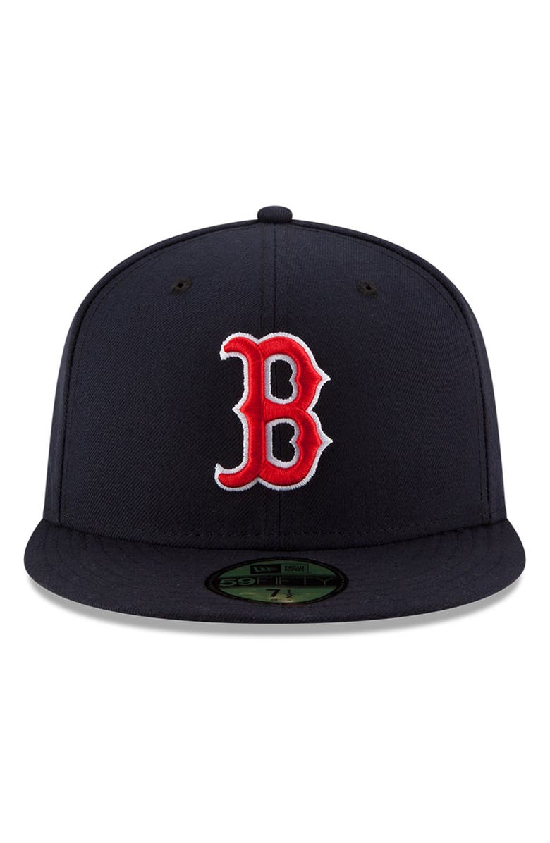 New Era Youth New Era Navy Boston Red Sox Authentic Collection On-Field Game 59FIFTY Fitted Hat, Alternate, color, 