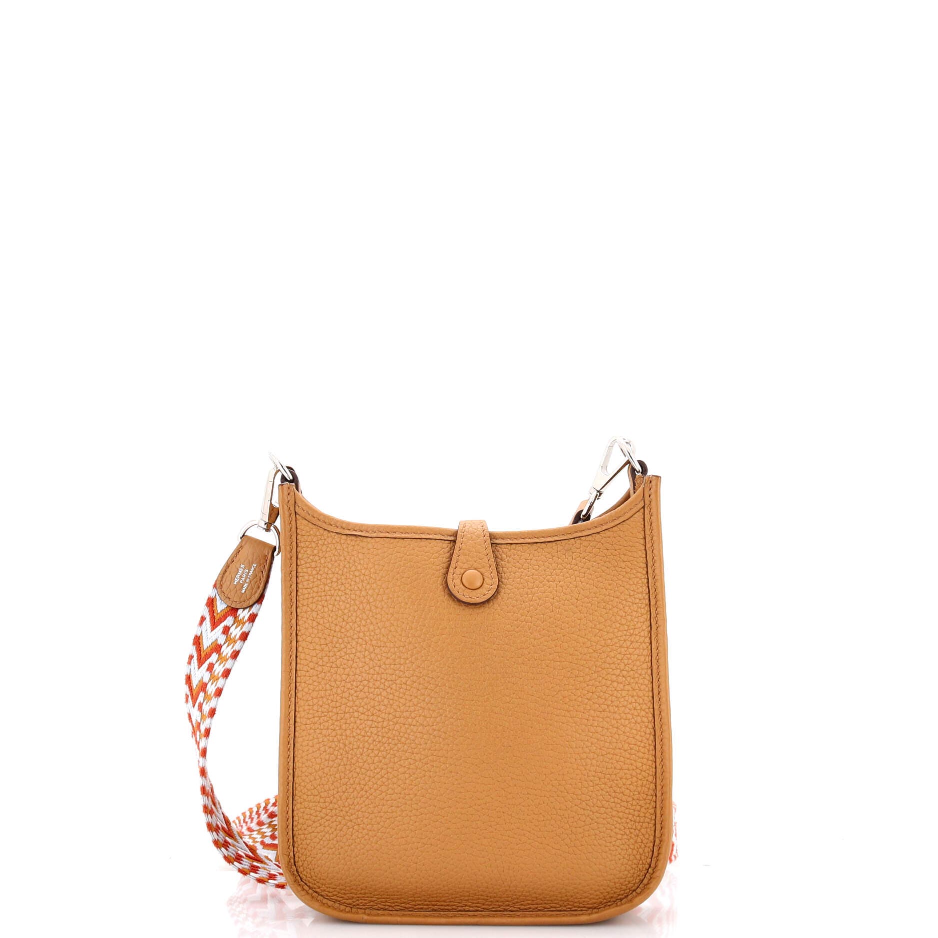 Pre-Owned Hermes Evelyne Bag Gen III Clemence TPM, Alternate, color, Biscuit