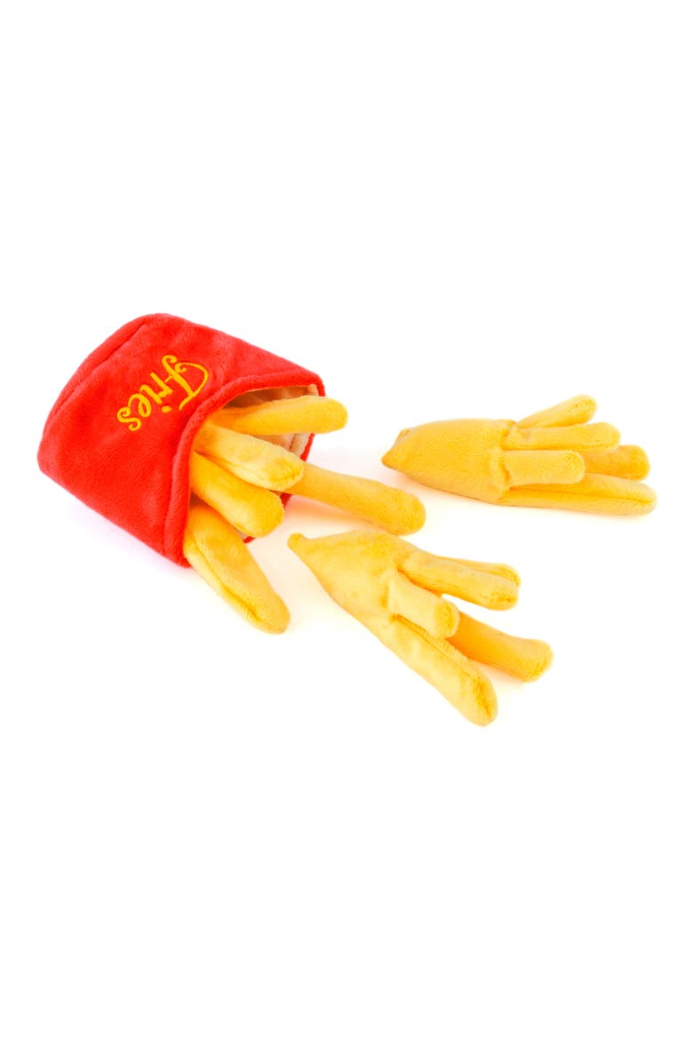 5-Piece Fast Food Plush Dog Toy Set, Alternate, color, MULTI