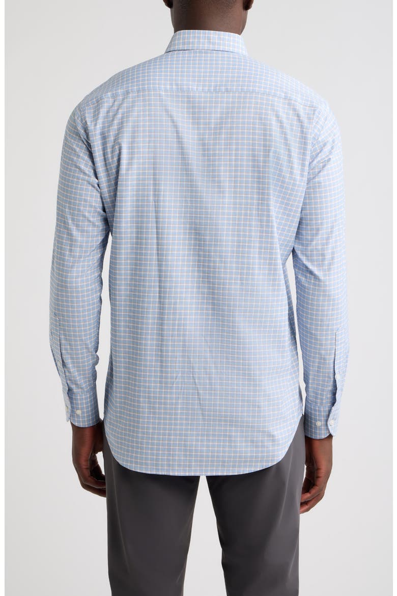 Charles Performance Twill Sport Shirt, Alternate, color, COTTAGE BLUE